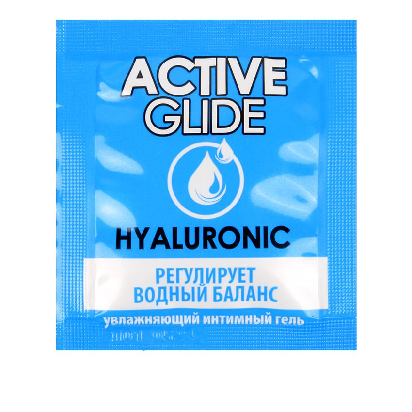 Увлажняющий интимный гель Active Glide Allantoin, саше 3 мл УТ-00002066 - Биоритм - Универсальные интимные смазки - Купить