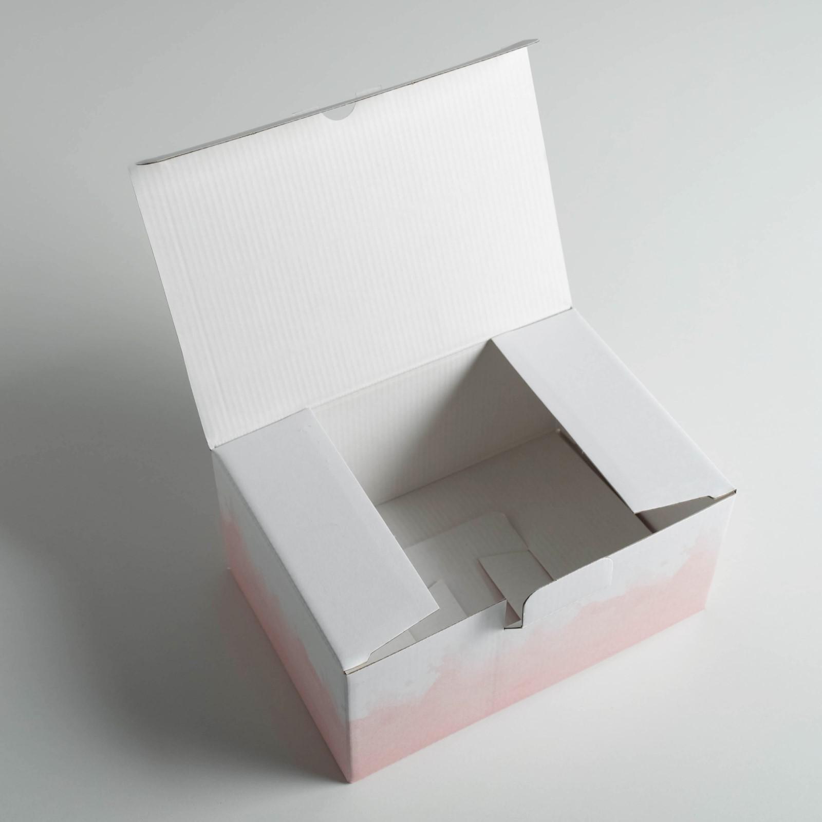 Коробка‒пенал "Люблю тебя", 22×15×10 см. Фото N3
